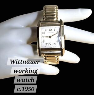 Vintage Wittnauer Art Deco Tank Watch